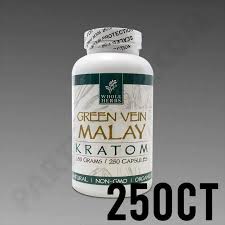 Whole Herbs Kratom Green Vein Malay 250ct - BBW Supply