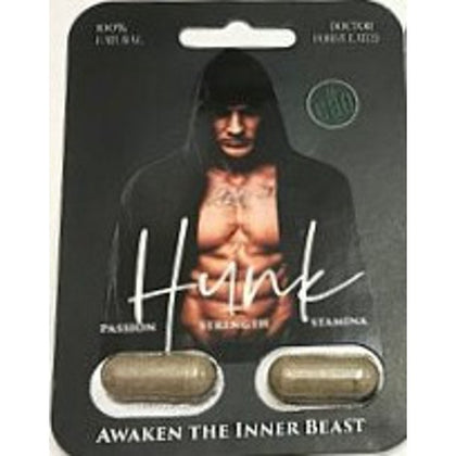 Hunk - Male Performance Enhancement Herbal Supplement BOX